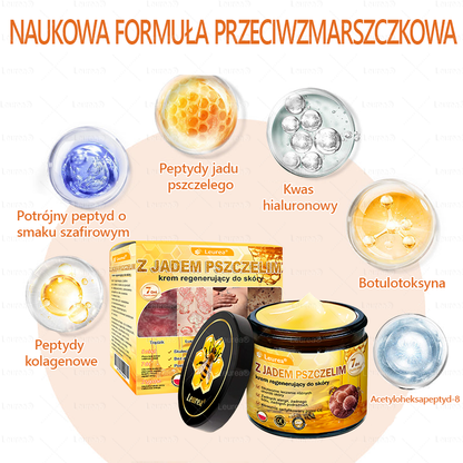✨Leurea® Jad Pszczeli Regeneracja Skóry Krem🔥 Naturalna regeneracja skóry, wygładzenie zmarszczek i promienna cera-50 ml