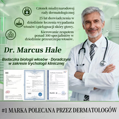 🌿 𝐘𝐀𝐈𝐈𝐄𝐎® Bezbolesny System Mikroinfuzji Głębokie blokowanie DHT, reaktywacja mieszków włosowych i widoczny wzrost włosów