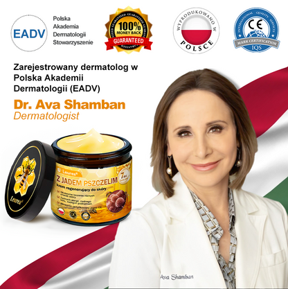 ✨Leurea® Jad Pszczeli Regeneracja Skóry Krem(👨‍⚕‍CE zatwierdzone)👍✅