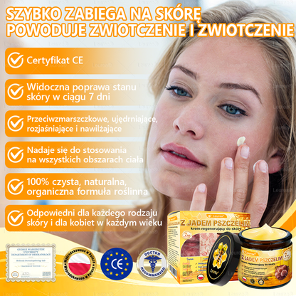 ✨Leurea® Jad Pszczeli Regeneracja Skóry Krem(👨‍⚕‍CE zatwierdzone)👍✅