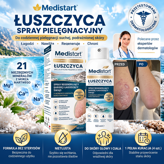 Medistart® Specjalistyczna Pielęgnacja Skóry z Łuszczycą