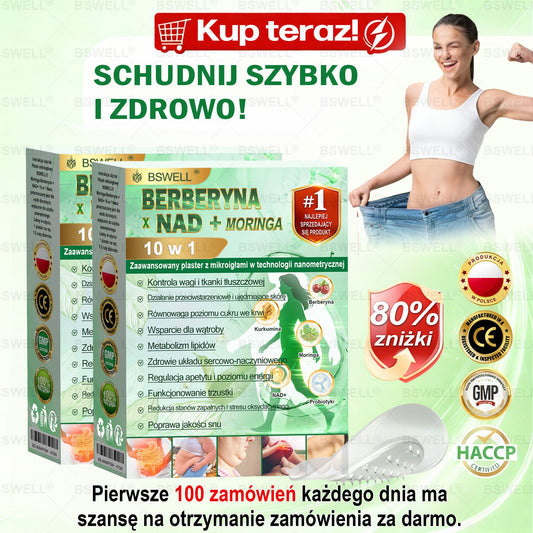 🌲 BSWELL® Nano mikroigłowy plaster wyszczuplający (Raz dziennie, efekty już po 28 dniach ✅ Wspiera odchudzanie, serce, cukrzycę, sen, jelita, stawy i więcej.