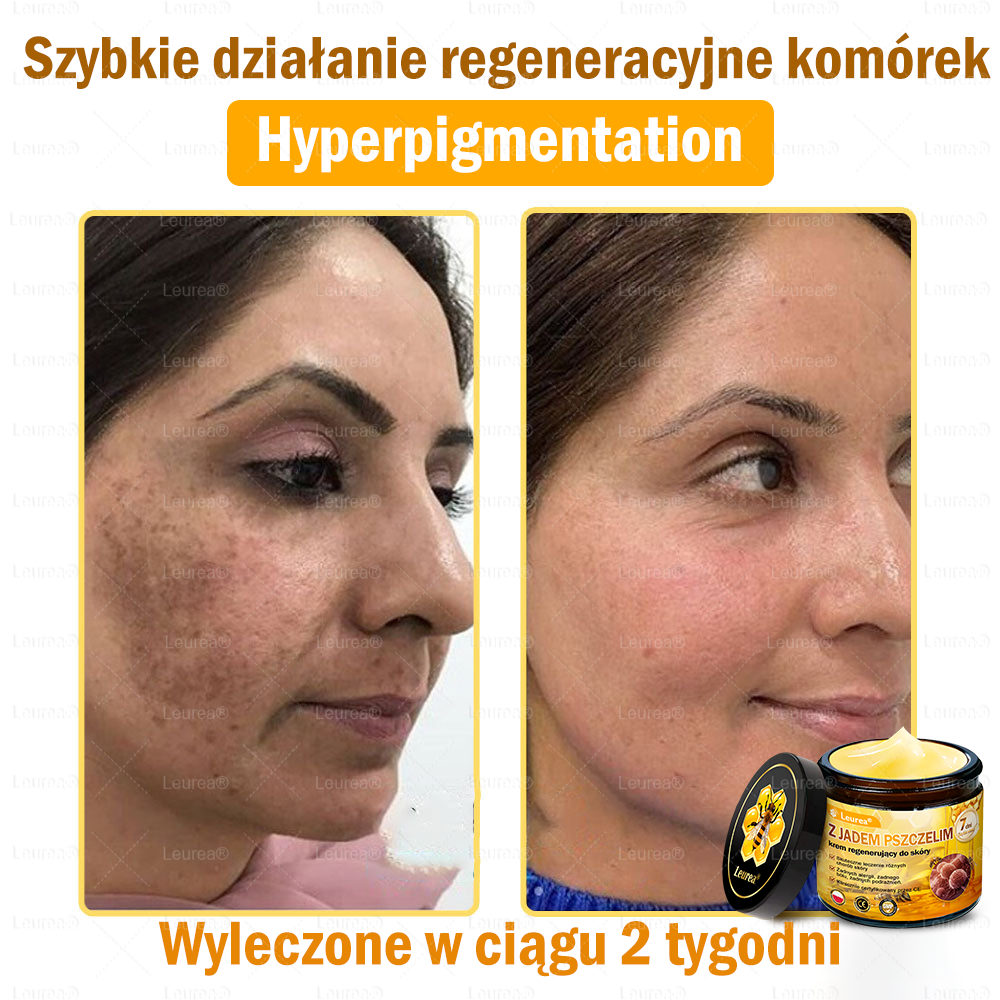 ✨Leurea® Jad Pszczeli Regeneracja Skóry Krem🔥 Naturalna regeneracja skóry, wygładzenie zmarszczek i promienna cera-50 ml