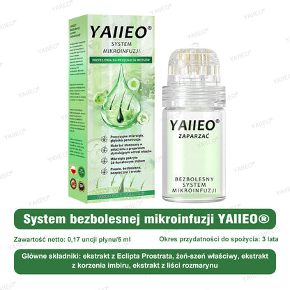 🌿 𝐘𝐀𝐈𝐈𝐄𝐎® Bezbolesny System Mikroinfuzji Głębokie blokowanie DHT, reaktywacja mieszków włosowych i widoczny wzrost włosów