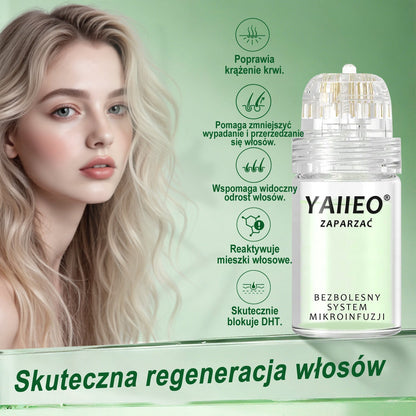 🌿 𝐘𝐀𝐈𝐈𝐄𝐎® Bezbolesny System Mikroinfuzji Głębokie blokowanie DHT, reaktywacja mieszków włosowych i widoczny wzrost włosów