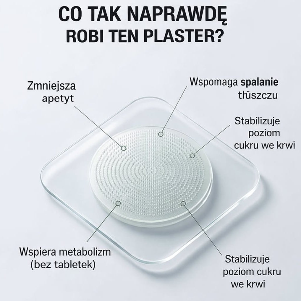 📦 BSWELL® Nano mikroigłowy plaster wyszczuplający (Raz dziennie, efekty już po 28 dniach ✅ Wspiera odchudzanie, serce, cukrzycę, sen, jelita, stawy i więcej.