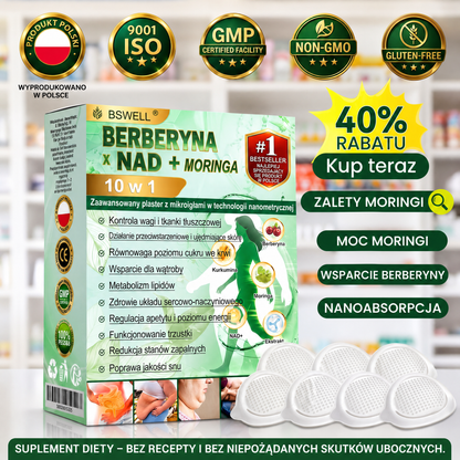 📦 BSWELL® Nano mikroigłowy plaster wyszczuplający (Raz dziennie, efekty już po 28 dniach ✅ Wspiera odchudzanie, serce, cukrzycę, sen, jelita, stawy i więcej.
